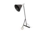 Kayoom , Schwarz, Goldfarben , Metall, Kunststoff, Stein , 23x76x32 cm ,