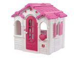 Möbelix , Rosa, Weiß , Kunststoff , 119.38x147x135 cm , EN 71, CE , Spielwaren, Outdoorspielzeug, Spielhäuser, Spielhäuser Kunststoff