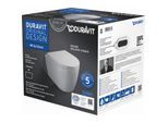 Duravit Me by Starck Wand WC Set 453009AAA1 Compact 48cm, rimless, WC mit WC-Sitz, weiß