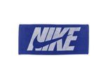 Nike Uniseks trainingshanddoek met grafische jacquard voor volwassenen (Blauwdruk)
