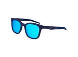 Nike Blauwe Ingespoten Zonnebril