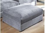 Polsterhocker HOME AFFAIRE "Finca XXL, B: 125 cm", dunkelgrau, B:125cm H:52cm T:101cm, 100% Polyester, Hocker, Polsterhocker, Mega-Hocker, in Cord oder Chenille-Struktur wählbar