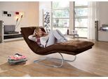 Relaxliege W.SCHILLIG "daily dreams", braun (tobacco z69), B:75cm H:91cm T:170cm, Longlife Xtra-Leder Z69: Das feinnarbige, gedeckte Softleder Z69 besticht durch seine außergewöhnliche Weichheit im trendigen »Vintage-Look«, Hautstärke 0, 9 - 1, 1 mm, Sofas, Relaxliege, in Waffelkissen-Optik, wahlweise mit Motor, Freischwingergestell