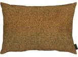 Dekokissen APELT "Tony" Gr. 1, braun (cognac, unifarben), B:41cm L:61cm, Obermaterial: 100% Polyester, Dekokissen_Sitzkissen_Kissenhüllen, mit Reißverschluss, Hochwertiger Bouclé, ohne Füllung
