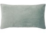 Dekokissen PAD "Elegance", grün (mint, unifarben), B:25cm H:2cm L:50cm, Polyester, Dekokissen_Sitzkissen_Kissenhüllen, Design als Basic, aus Samt, elegante Optik