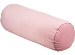 Dekokissen PAD "Elegance", rosa (rosa, unifarben), B:29cm H:2cm L:75cm Ø:29cm, Polyester, Dekokissen_Sitzkissen_Kissenhüllen, Design als Basic, aus Samt, elegante Optik
