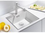 Granitspüle BLANCO "SUBLINE 500-IF/A SteelFrame", anthrazit, B:54,3cm, Verbundwerkstoff, Küchenspülen, aus SILGRANIT