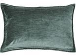 Dekokissen DONE. "Fame", grün (iceberg grün, meliert), B:40cm H:1cm L:60cm, Polyester, Dekokissen_Sitzkissen_Kissenhüllen, Hohe Lichtreflektion
