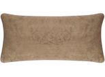 Dekokissen PAD "Elegance", braun (taupe, unifarben), B:35cm H:2cm L:60cm, Polyester, Dekokissen_Sitzkissen_Kissenhüllen, Design als Basic, aus Samt, elegante Optik