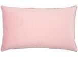Dekokissen PAD "Elegance", rosa (rose, unifarben), B:25cm H:2cm L:50cm, Polyester, Dekokissen_Sitzkissen_Kissenhüllen, Design als Basic, aus Samt, elegante Optik