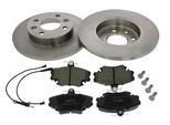 MAPCO Bremsensatz, Scheibenbremse 47152 Vorderachse voll 238mm 12mm für RENAULT DACIA