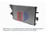 AKS DASIS Kühler, Motorkühlung 040108n für VAG