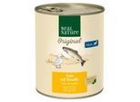 REAL NATURE Nassfutter Hund Adult Ente mit Forelle 6x800 g