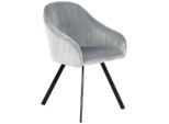 Kayoom , Silberfarben , Textil , 56x86x59 cm ,