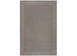 Flair Rugs , Grau , Textil , Bordüre , rechteckig , 160x230 cm , Reach, AZO-frei, Handmade in India , für Fußbodenheizung geeignet, pflegeleicht , Teppiche & Böden, Teppiche, Webteppiche