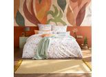 Bettwäsche ESTELLA "Karin", 985, multicolor, B/L: 135cm x 200cm, 1 Stk., 2 Stk., Mako-Satin, B/L: 80cm x 80cm & 40cm x 80cm, 3 tlg., Mako-Satin, Obermaterial: 100% Baumwolle, Bettwäsche, Bettwäsche, Mako-Satin, 100% Baumwolle
