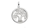 Kettenanhänger ADELIA´S "Anhänger Baum des Lebens 925 Silber – Silberanhänger Lebensbaum", silber, Schmuckanhänger, Damen, Silber 925 (Sterlingsilber), Kettenanhänger, Silberanhänger Lebensbaum