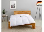 Federbettdecke OTTO HOME "RINA, Bettdecke in 135x200 cm & 155x220 cm, Made in Germany", weiß, B:155cm L:220cm, Bezug: 100% Baumwolle. Füllung: 70% Federn, 30% Daunen, Bettdecken, Bettdecken, Sommer, Winter, Decke, Made in Germany