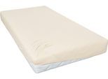 Spannbettlaken PRIMERA "Jersey", beige (ecru), B:70cm L:140cm, Jersey, Obermaterial: 100% Baumwolle, Bettlaken, Spannbettlaken, für Kindermatratzen, für Matratzengröße 70x140cm, 100% Baumwolle