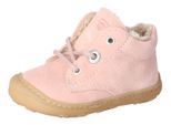 Lauflernschuh PEPINO BY RICOSTA "CORANY, WMS: mittel", Baby, Gr. 25, rosa, Leder, Schuhe Lauflernschuh, Babyschuh mit Warmfutter, Größenschablone zum Download