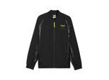 Trainingsjacke PUMA "PUMA x ASTON MARTIN ARAMCO F1 TEAM Lifestyle Bomberjacke Herren", Herren, Gr. M, schwarz, Obermaterial: 100% Nylon. Taschenfutter: 100% Nylon. Rippe: 6% Elasthan, 94% Baumwolle. Einsatz: 100% Nylon, Jacken Trainingsjacke