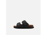 Sandale O'NEILL "HALEIWA SLIDER LOW JR", Mädchen, Gr. 33, marineblaus, Synthetik, Schuhe Sandale