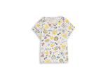TOM TAILOR Damen T-Shirt mit Allover-Print, weiß, Gemustert, Gr. M