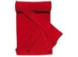 SOLS Plaid Pill Resistant Fleece Deken (Rood)