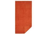 Handtuch WÄSCHEPUR Gr. 2, orange, B:70cm L:140cm, 100% Baumwolle, Handtücher