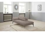 Ottomane EGOITALIANO "Masu, Design trifft super Sitzkomfort, mit toller Detailverarbeitung", beige (safari), B:182cm H:95cm T:97cm, Leder »BULL« (echtes Rindsleder). Geschliffenes, pigmentiertes und behandeltes Rindsleder mit einer Dicke von 1, 3-1, 5 mm. Dieses Leder zeigt eine ziemlich weiche Hand mit einem halb undurchsichtigen Aussehen. Es handelt sich um ein geschütztes Leder. Eine leichte De