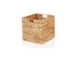 Aufbewahrungsbox LYCCE "Aufbewahrungskorb Aufbewahrungskorb Wasserhyazinthe", braun (natur), B:33cm H:33cm T:33cm, Aufbewahrungsboxen, Aufbewahrungsbox