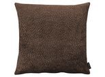 Dekokissen APELT "Toulouse", braun (braun, unifarben), B:46cm H:0,5cm L:46cm, Polyester, Dekokissen_Sitzkissen_Kissenhüllen, Chenille mit 3D-Effekt