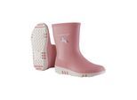 Gummistiefel DUNLOP "Mini", Mädchen, Gr. 24, grün (rosa), Obermaterial: 100% PVC PVC., Schuhe Gummistiefel