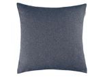 Dekokissen ESPRIT "Fun", blau (blau, unifarben), B:45cm H:0,5cm L:45cm, Polyester, Dekokissen_Sitzkissen_Kissenhüllen, Dekokissen