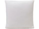 Dekokissen GÖZZE "Rhodos" Gr. 2, beige (creme, unifarben), B:50cm L:50cm, Obermaterial: 65% Polyacryl, 35% Polypropylen, Dekokissen_Sitzkissen_Kissenhüllen, Dekokissen