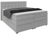 Boxspringbett Fano Grau ca. 180x200cm