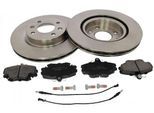 MAPCO Bremsensatz, Scheibenbremse 47159 Vorderachse belüftet 259mm 21mm für NISSAN DACIA RENAULT