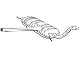 BOSAL Mittelschalldämpfer 282563 für Skoda