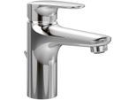 Villeroy & Boch Waschtischarmatur TVW11300100061 chrom, mit Ablaufgarnitur