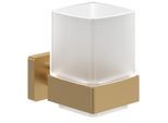 Villeroy und Boch Elements Striking Glashalter TVA15201900076 99x100x123mm, Glas satiniert, brushed gold