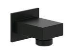 Villeroy & Boch Universal Showers Wandanschlussbogen TVC000457000K5 eckig, Wandmontage, matt black