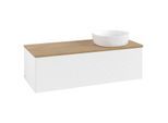 Villeroy & Boch Antao Waschtischunterschrank 1200x360x500mm L34111MT mit Beleuchtung mit Struktur FK/AP: MT/1