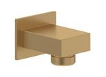 Villeroy & Boch Universal Showers Wandanschlussbogen TVC00045700076 eckig, Wandmontage, brushed gold