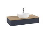 Villeroy & Boch Antao Waschtischunterschrank 1000x190x500mm L09151HG mit Beleuchtung mit Struktur FK/AP: HG/1