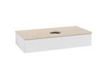 Villeroy & Boch Antao Waschtischunterschrank 1000x190x500mm L09113GF mit Beleuchtung mit Struktur FK/AP: GF/3