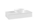 Villeroy & Boch Antao Waschtischunterschrank 1000x190x500mm L09110GF mit Beleuchtung mit Struktur FK/AP: GF/0