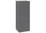 Villeroy und Boch Antao Mittelschrank K43100GK 41,4x103,9x35,6cm, Waschbeckenplattenfarbe Lack, anthracite matt lacquer