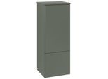 Villeroy und Boch Antao Mittelschrank K44100HL 41,4x103,9x35,6cm, Waschbeckenplattenfarbe Lack, leaf green matt lacquer