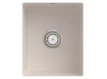 Villeroy und Boch Unterbauspüle 332401KR mit Ablaufgarnitur und Handbetätigung, Crema