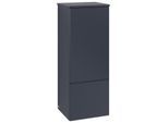 Villeroy und Boch Antao Mittelschrank K44100HG 41,4x103,9x35,6cm, Waschbeckenplattenfarbe Lack, midnight blue matt lacquer